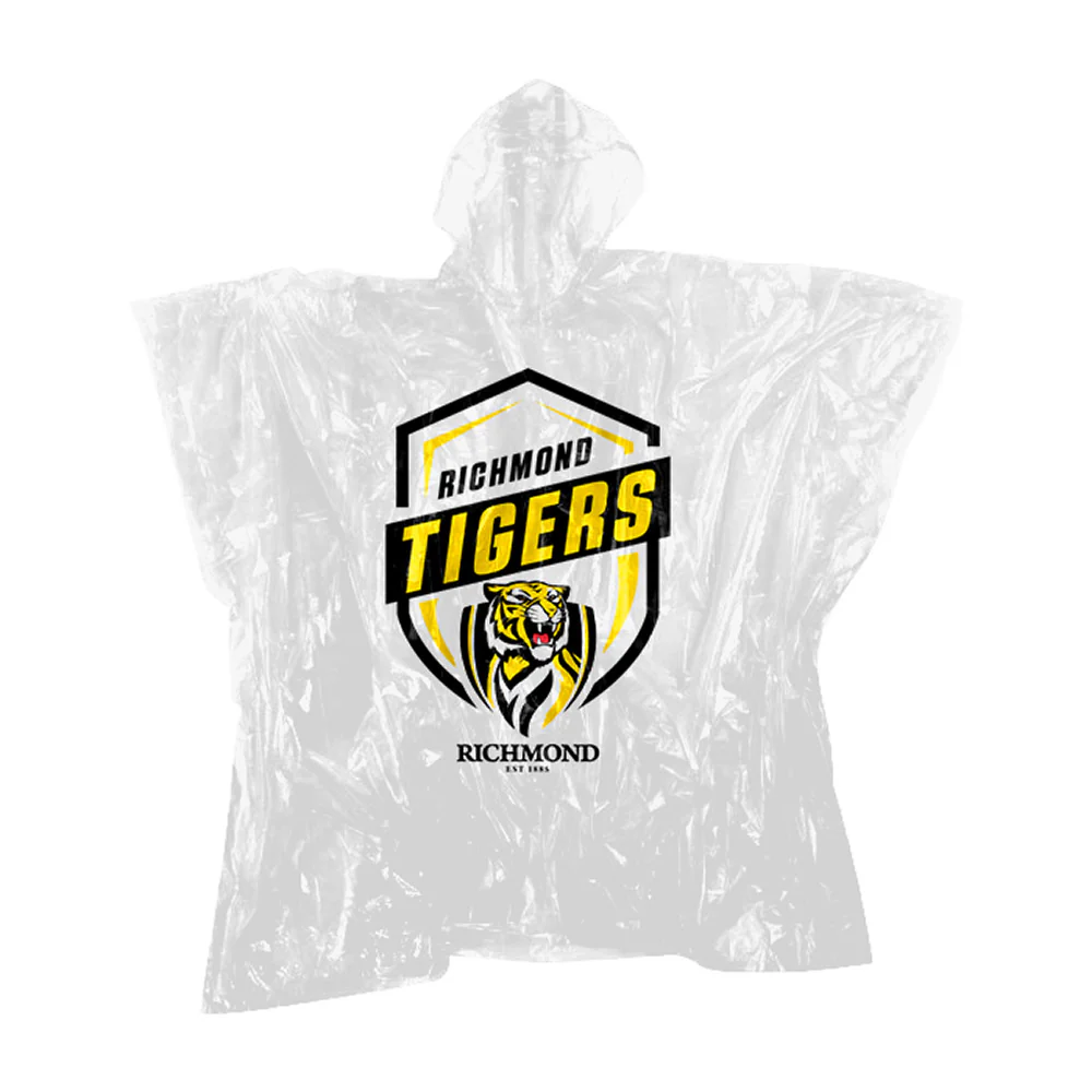 AFL Poncho Raincoat - Richmond