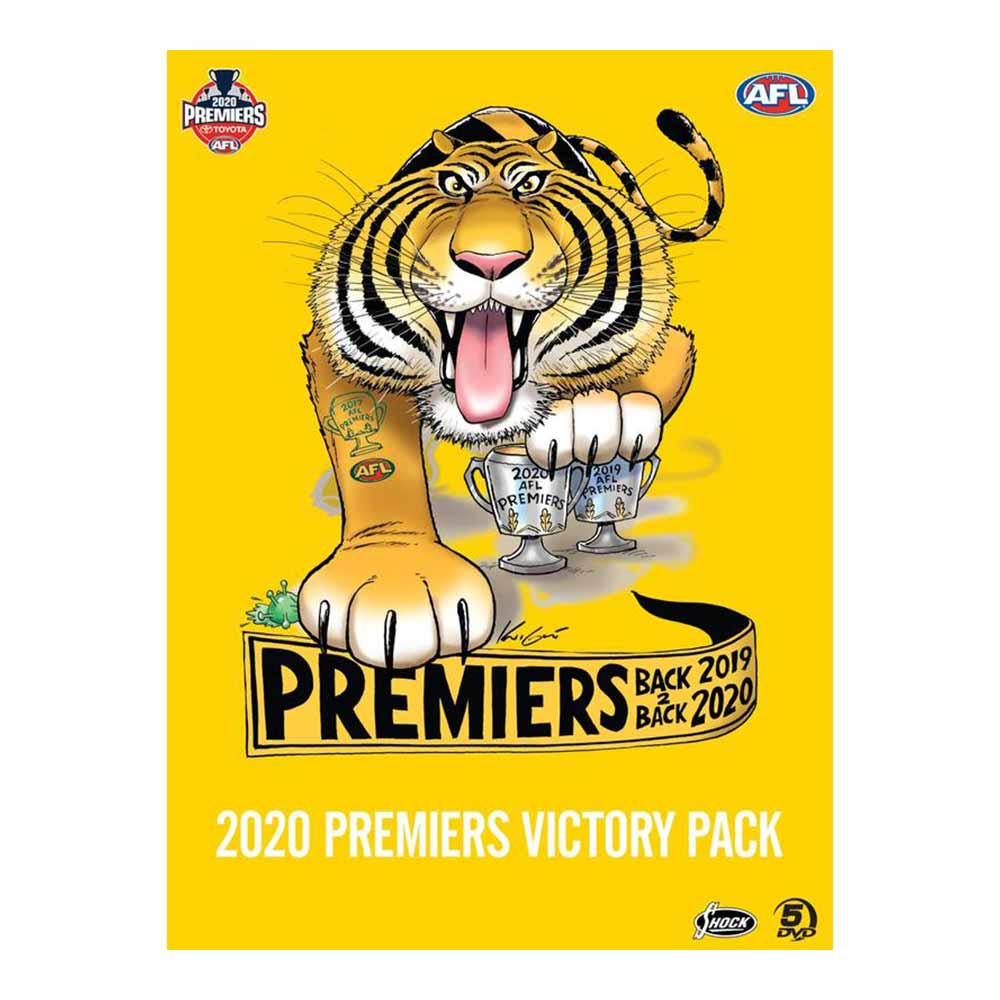 AFL Premiers 2020 Richmond Victory Pack Dvds