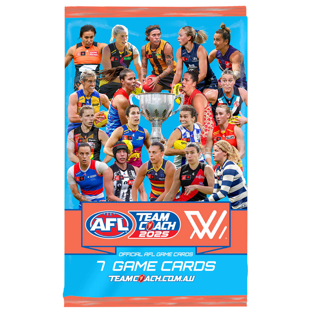 AFLW 2025 Teamcoach Footy Card