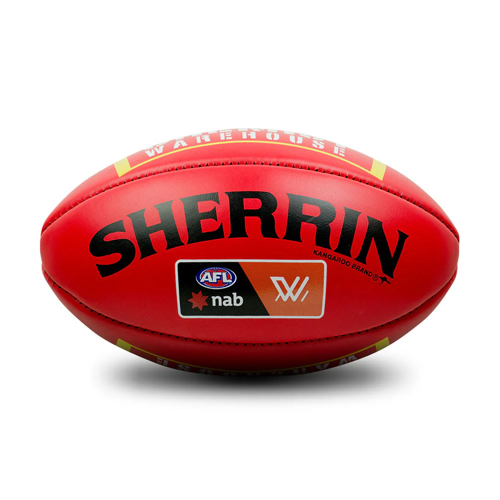 AFLW Red Official Game Ball - Image 6