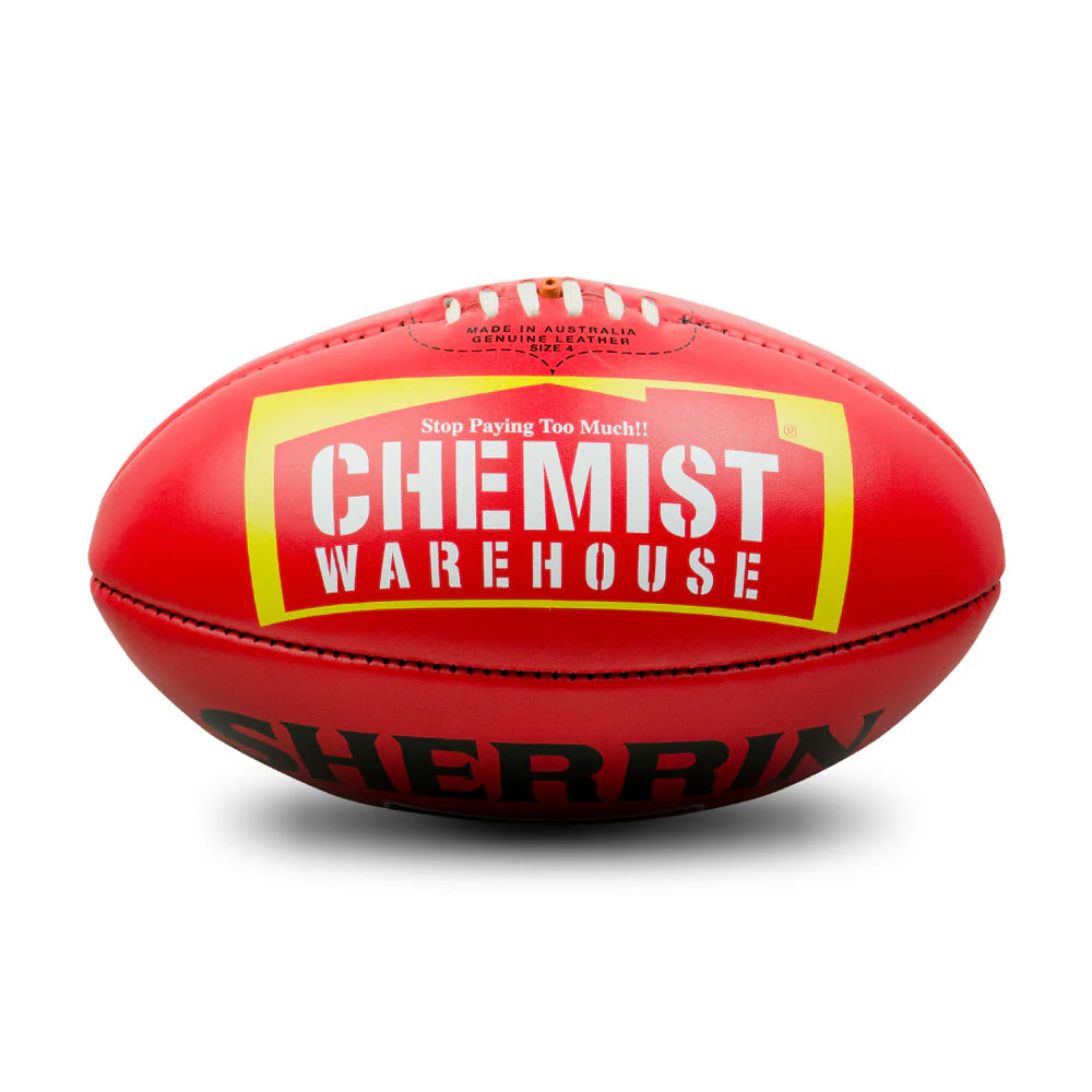 AFLW Red Official Game Ball - Image 7