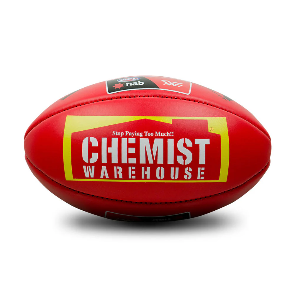 AFLW Red Official Game Ball - Image 8