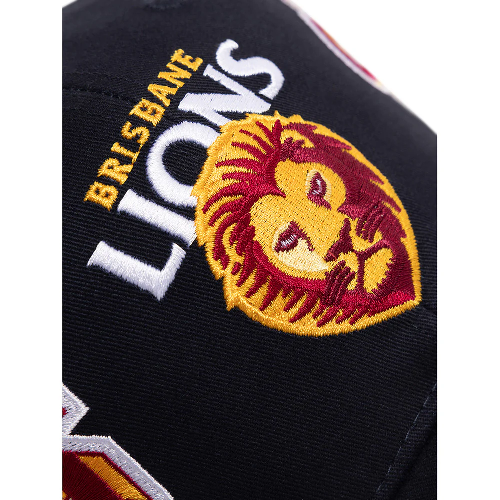 Brisbane Lions Adult Patchwork Cap - Image 4
