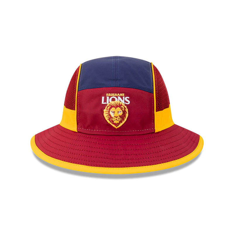 Brisbane Lions New Era Training Bucket Hat - Image 3