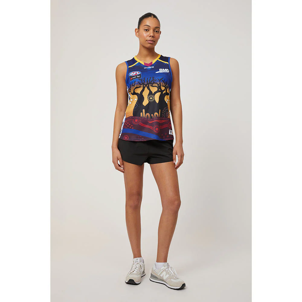 Brisbane Lions AFLW Season 7 Womens Indigenous Guernsey - Image 6