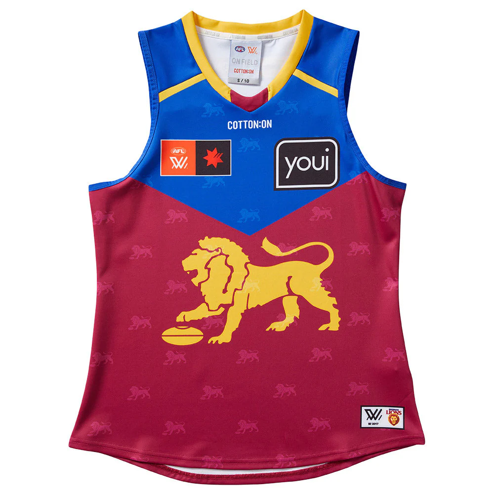 Brisbane Lions AFLW S10 Home Guernsey