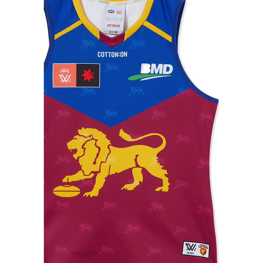 Brisbane Lions Season 8 AFLW Authentic Home Guernsey - Image 3