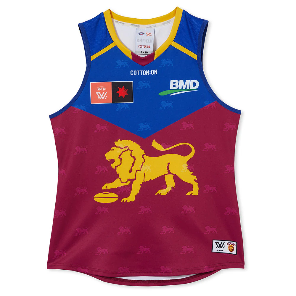 Brisbane Lions Season 8 AFLW Authentic Home Guernsey - Image 5