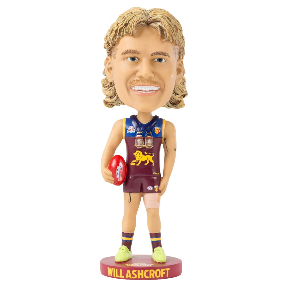 Brisbane Lions Norm Smith Medallist Bobblehead: Levi Ashcroft