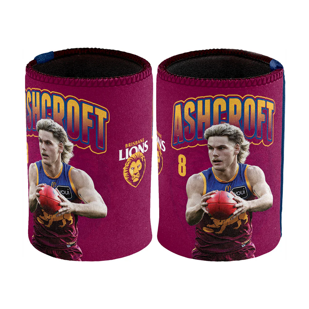 Brisbane Player Can Cooler Will Ashcroft