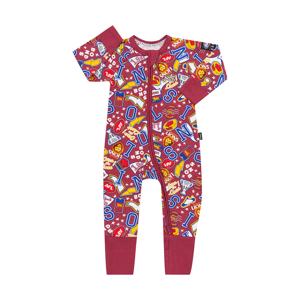 Brisbane Lions Digi Zip Wondersuit - Image 5