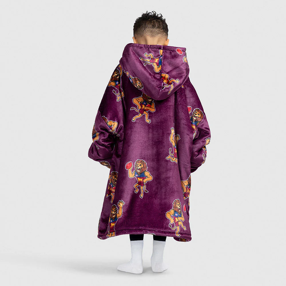 Brisbane Lions 2024 Kids Original Oodie - Image 3
