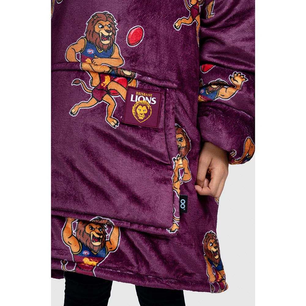 Brisbane Lions 2024 Kids Original Oodie - Image 6