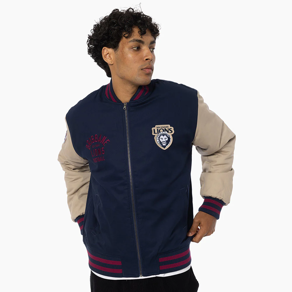 Brisbane Lions Adults Lock Up Jacket