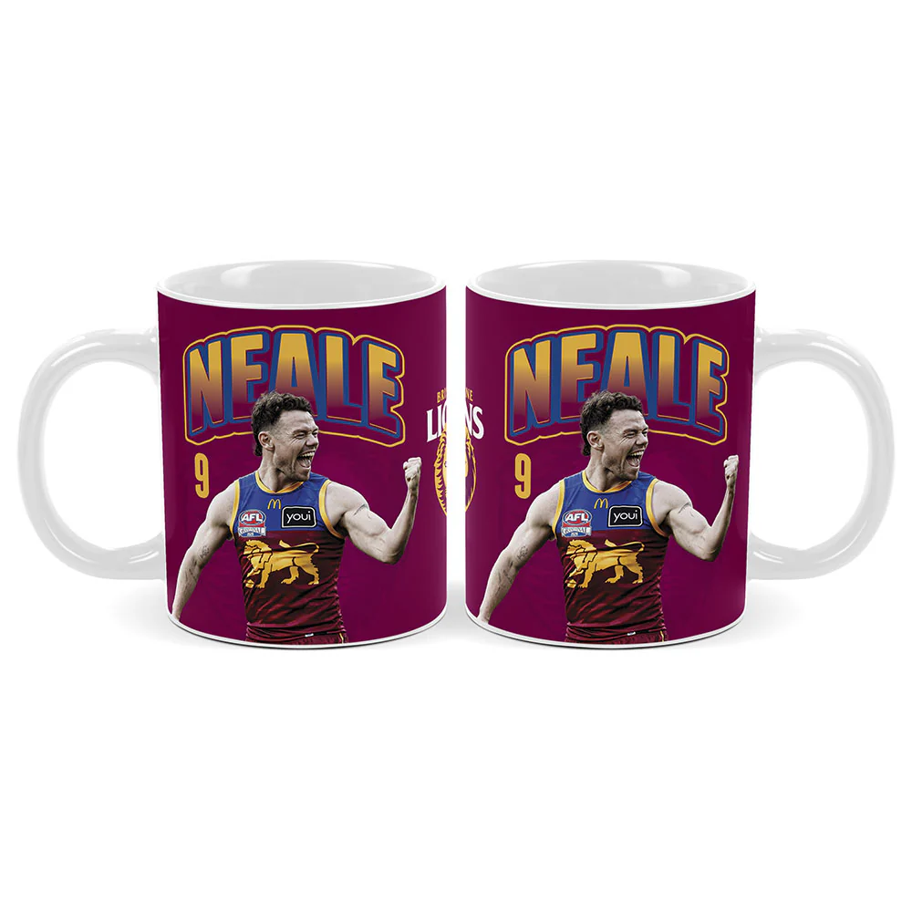 Brisbane Player Mug - Lachie Neale