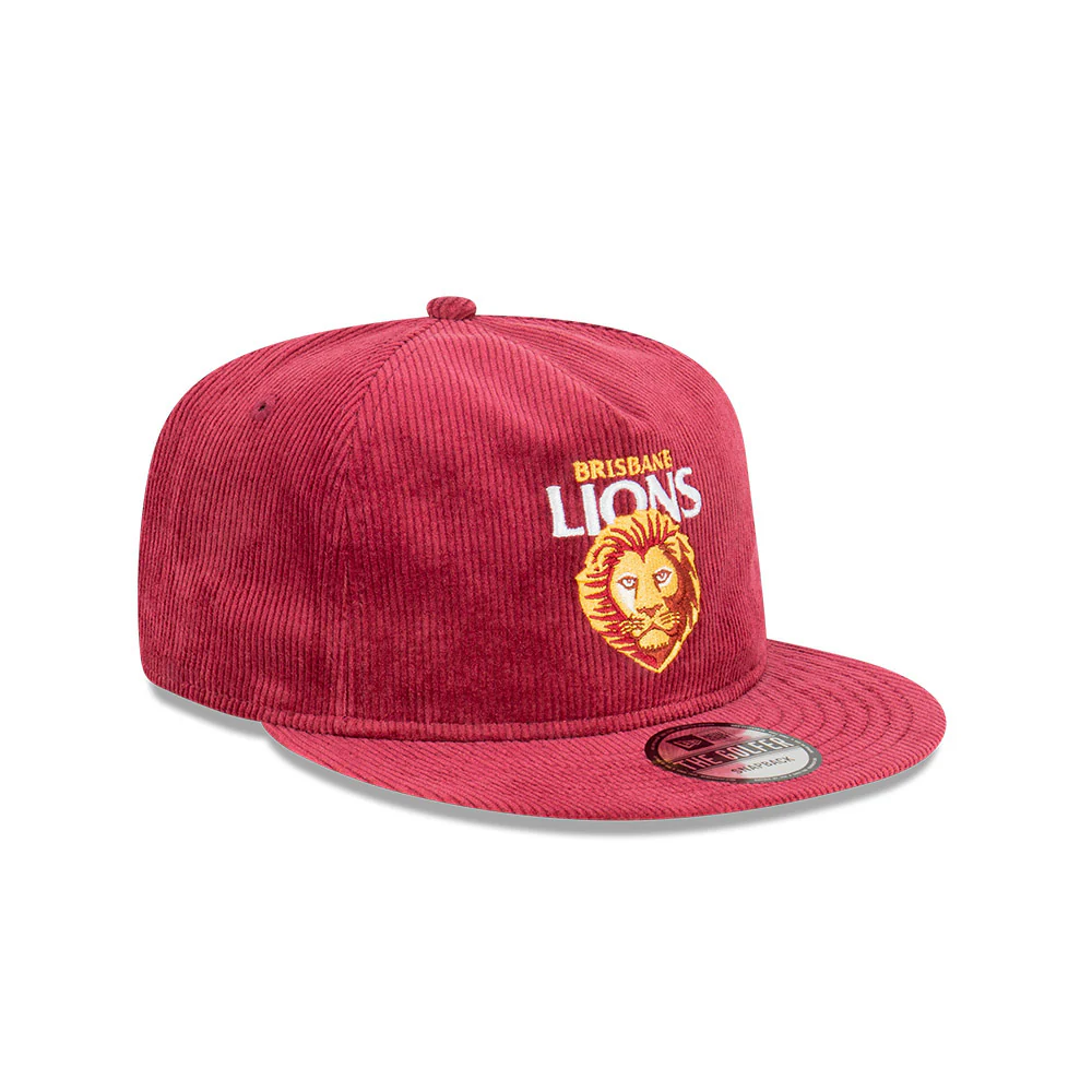 Brisbane Lions New Era Cord Golfer Cap - Image 2