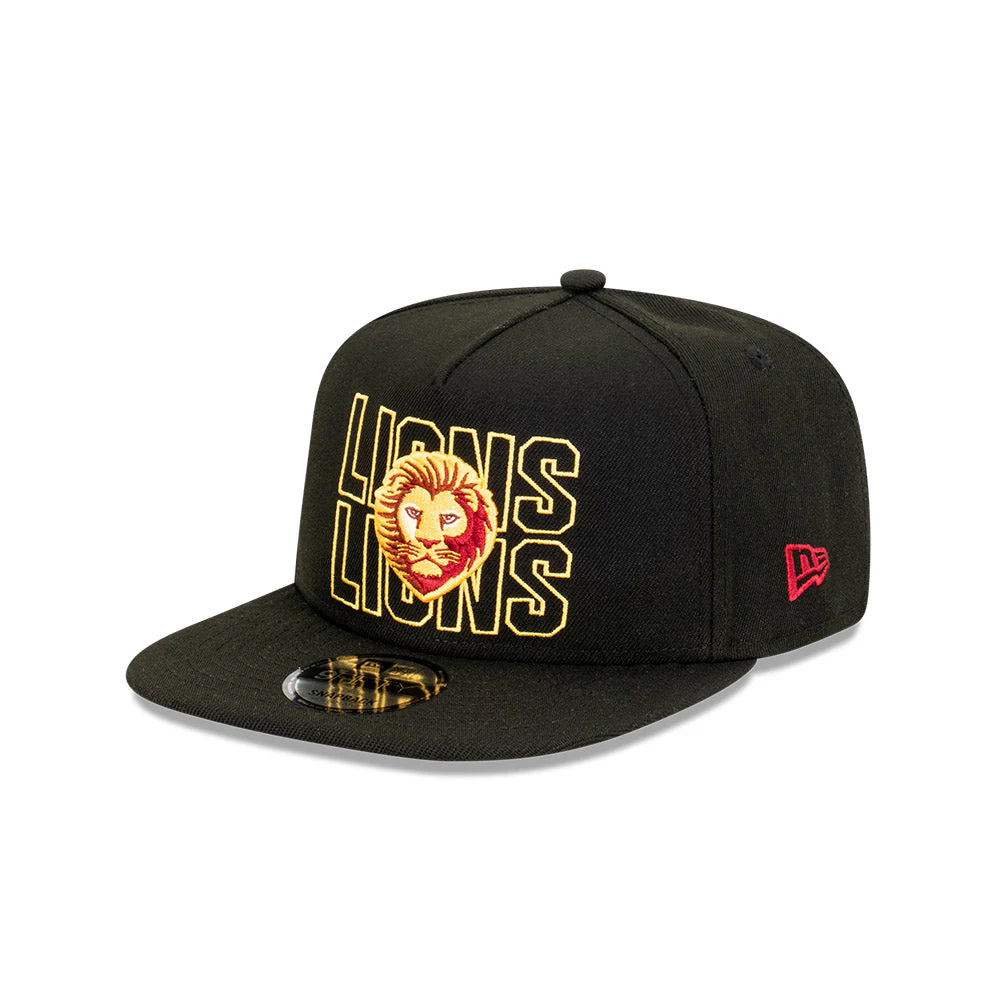 Brisbane Lions New Era 950 A-Frame Cap - Image 4