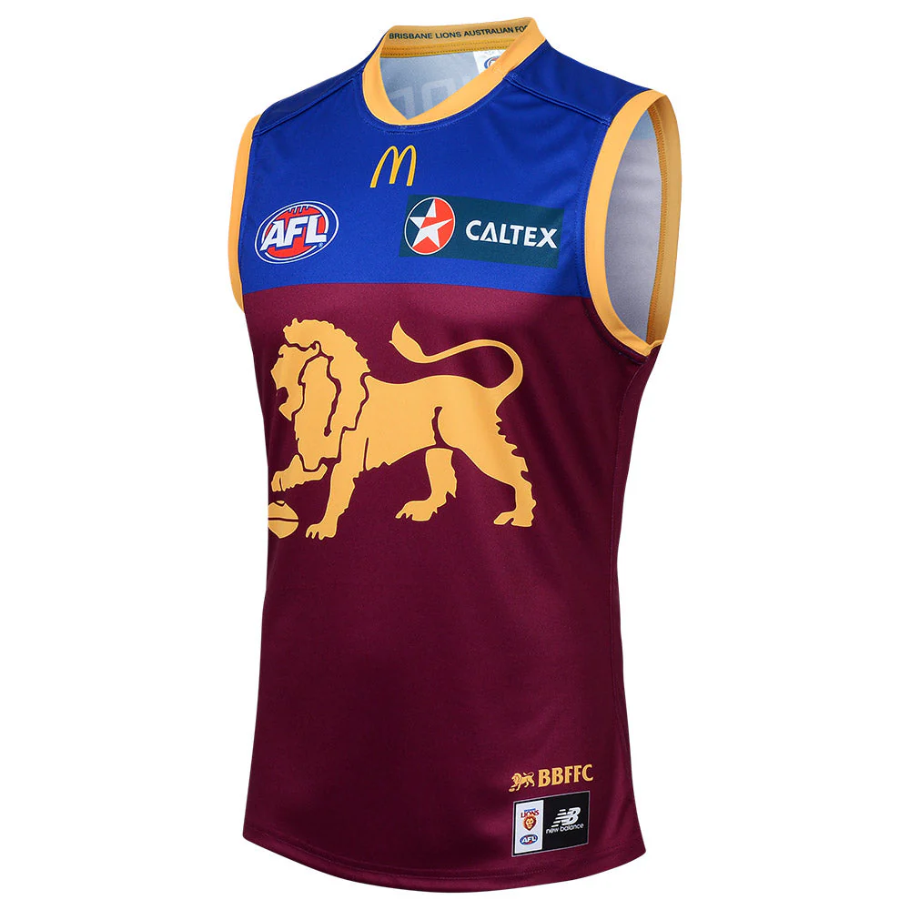 Brisbane Lions 2024 Authentic Mens Home Guernsey - Image 4