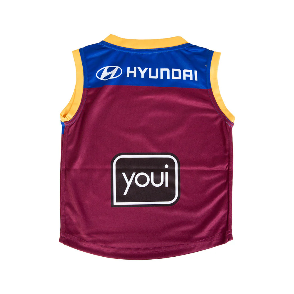 Brisbane Lions 2024 Authentic Toddlers Home Guernsey - Image 2