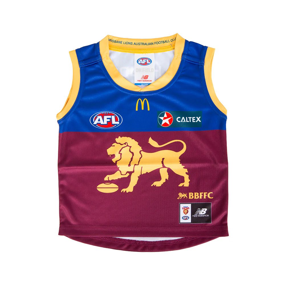 Brisbane Lions 2024 Authentic Toddlers Home Guernsey - Image 4
