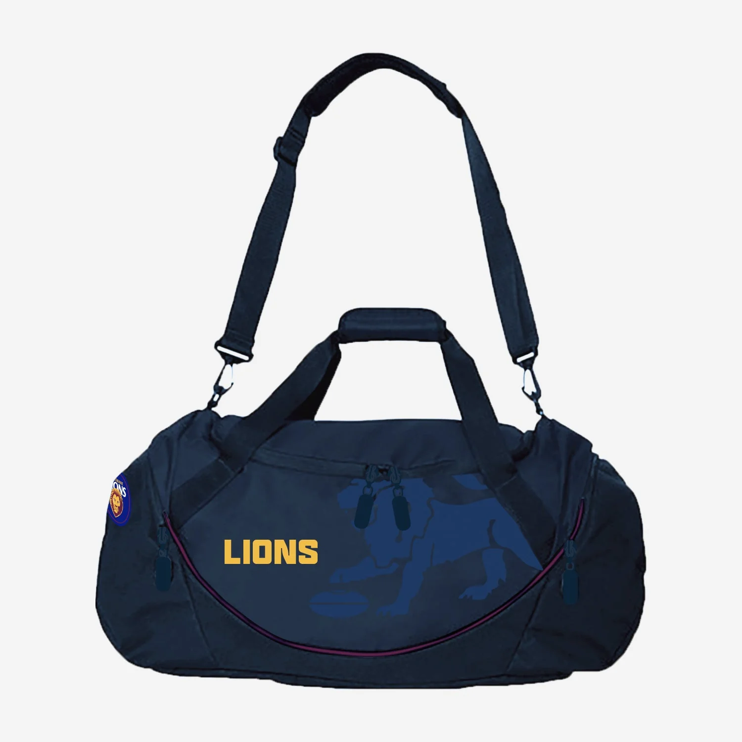 Brisbane Lions Shadow Sports Duffle Bag - Image 2
