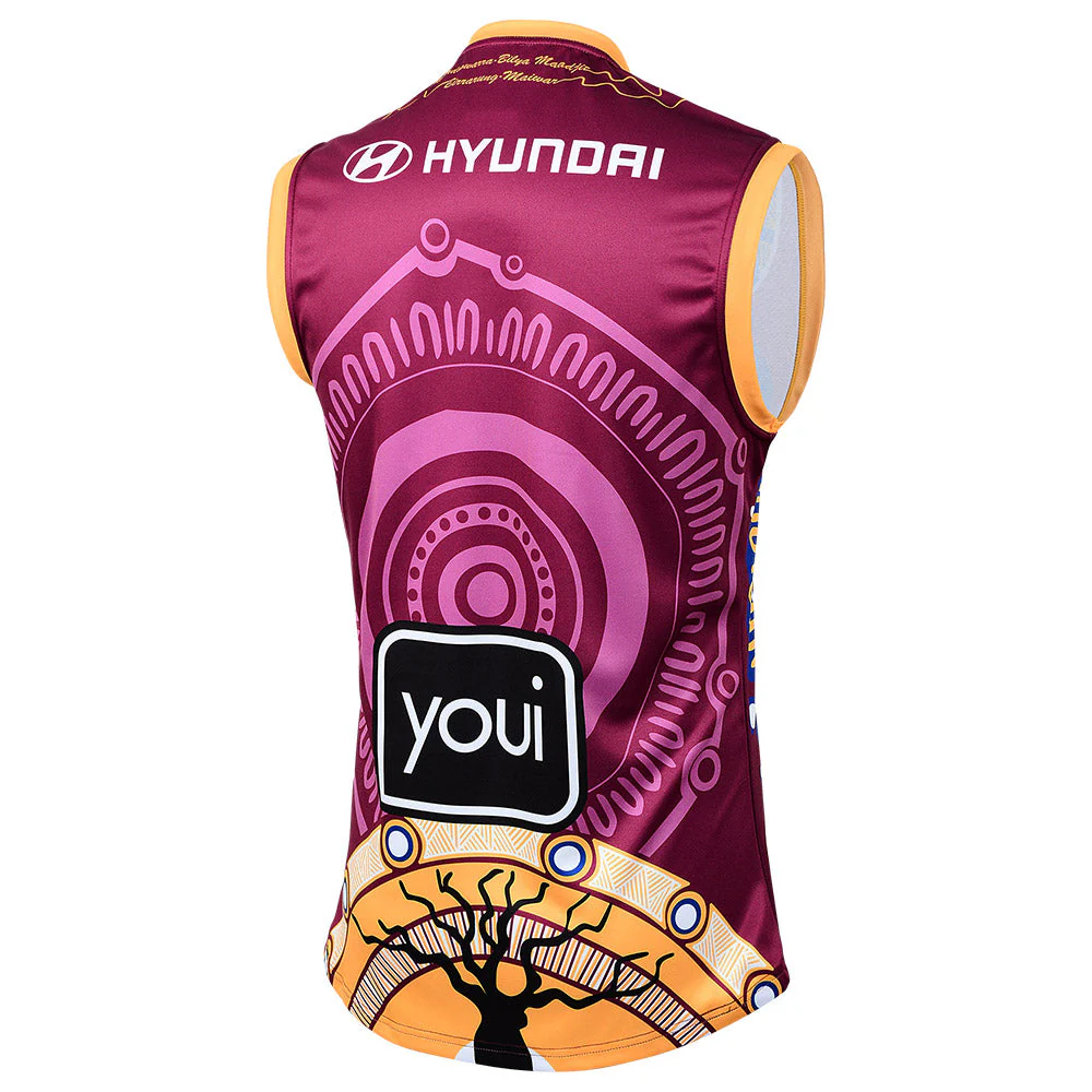 Brisbane Lions 2025 Authentic Indigenous Adult Home Guernsey - Image 2