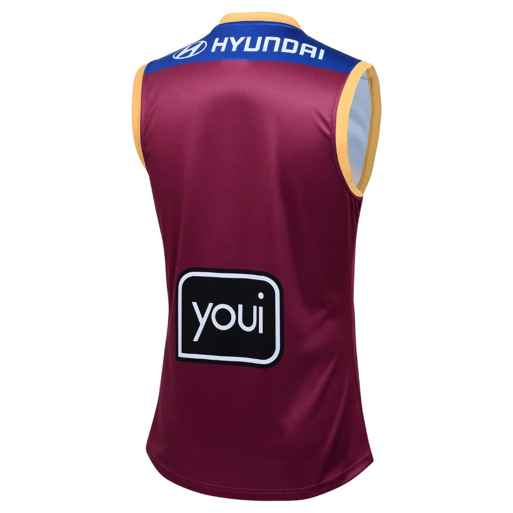 Brisbane Lions 2025 Authentic Home Guernsey - Image 2