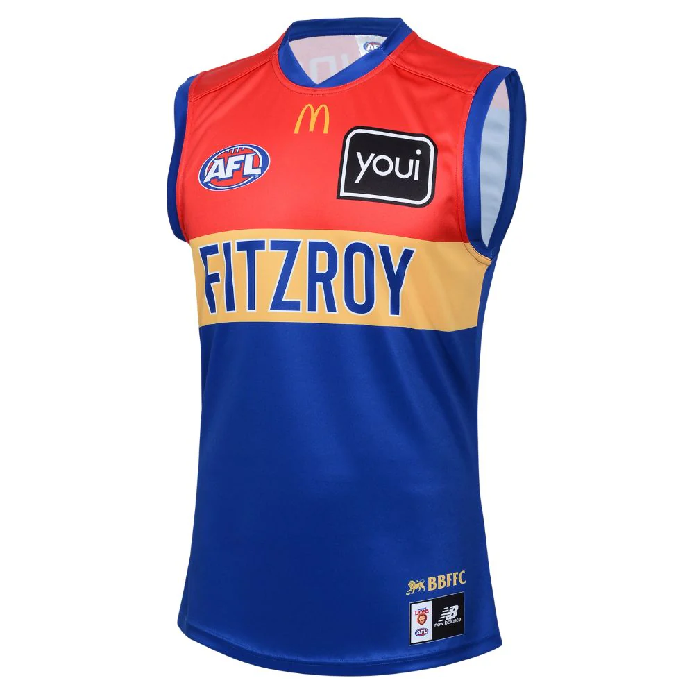 Brisbane Lions 2025 Authentic Training Guernsey