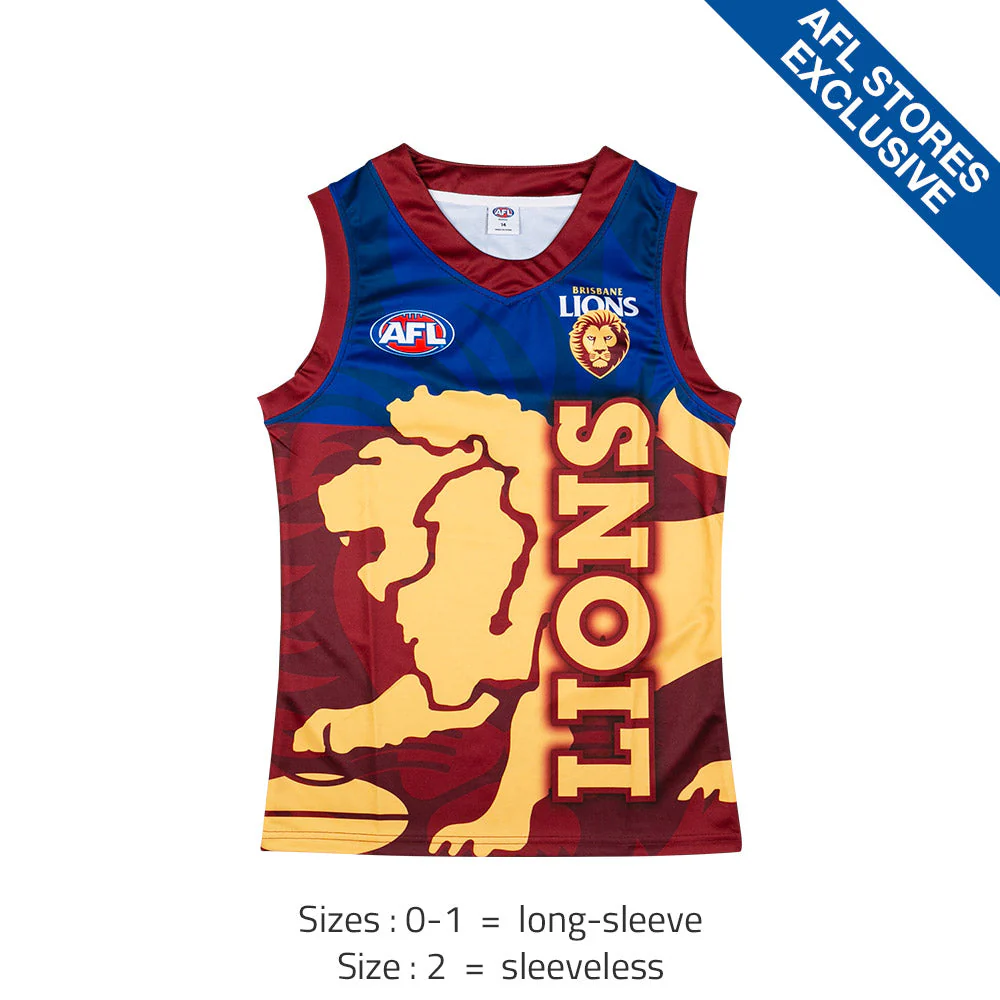 Brisbane Lions Toddler Logo Guernsey - Image 6