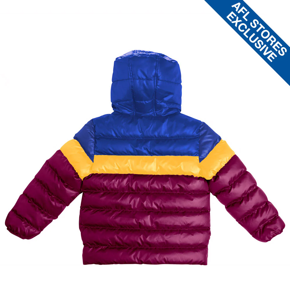 Brisbane Lions Youth Puffer Jacket - Image 2