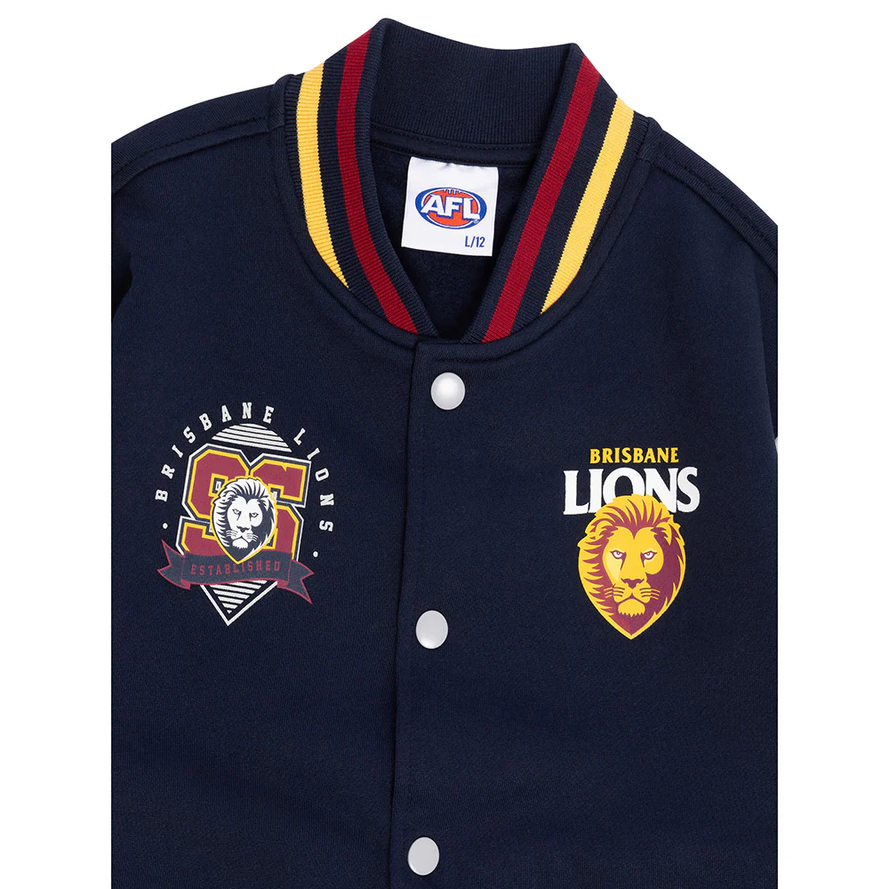 Brisbane Youth Varsity Fleece Jacket - Image 3