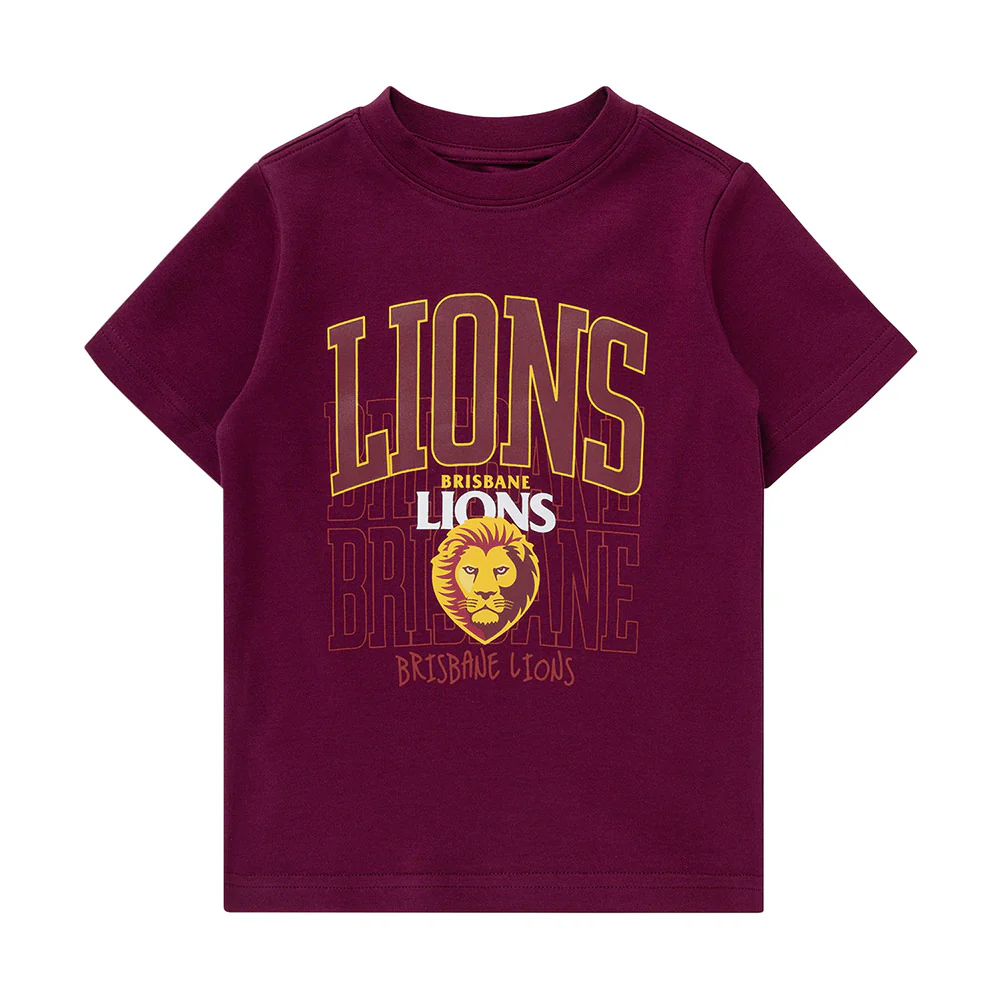 Brisbane Lions Kids Core Logo Tee