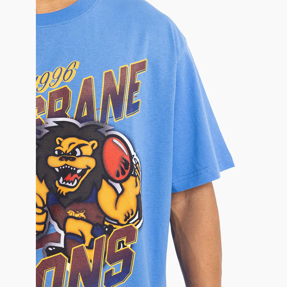 Brisbane Lions Mitchell & Ness Mascot Character Tee - Image 3