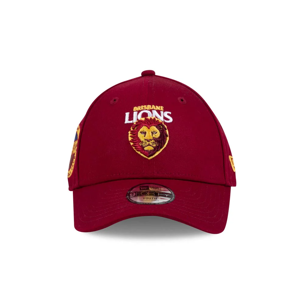 Brisbane Lions Badged 9forty Kids Cap - Image 10