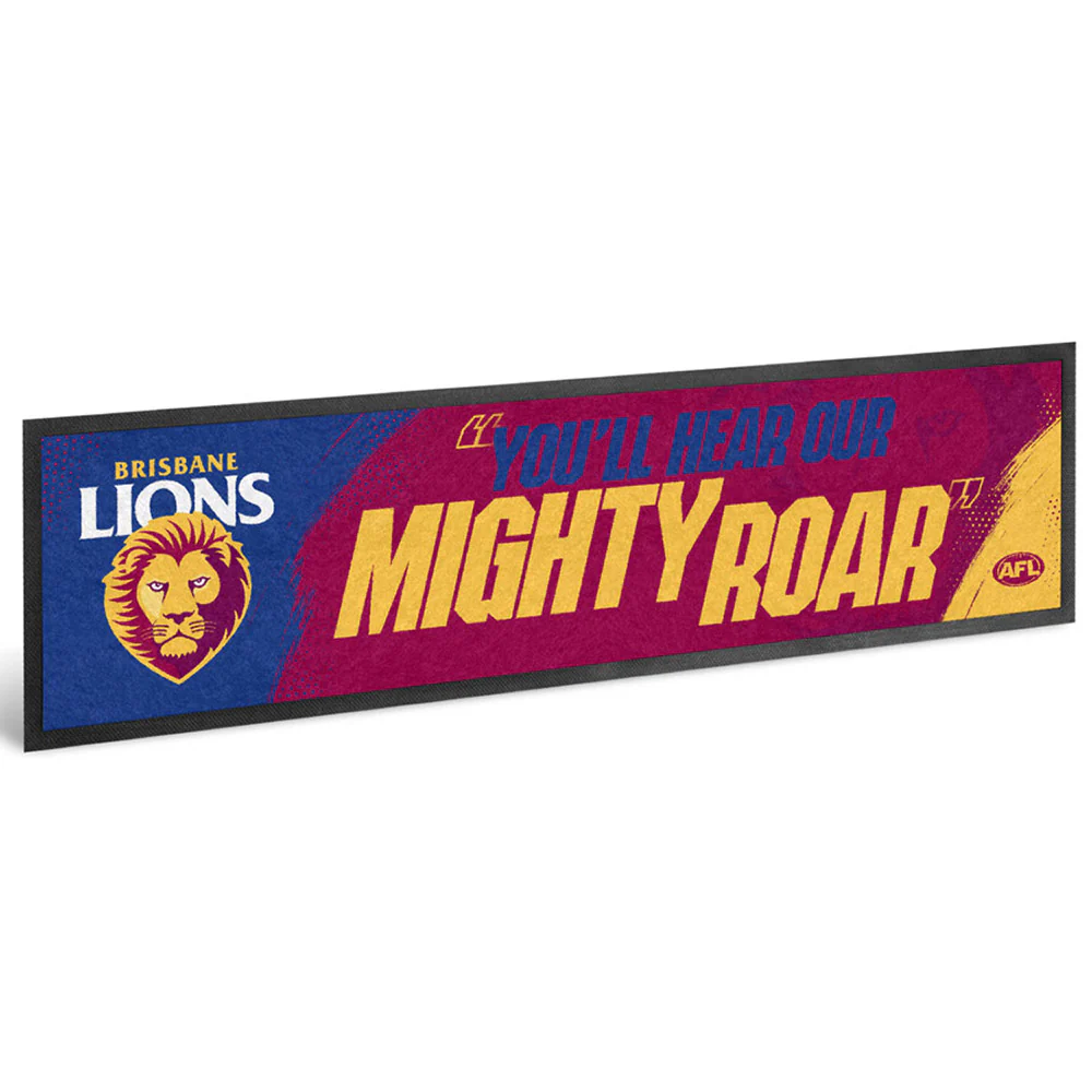 Brisbane Lions Team Song Bar Runner - Image 2