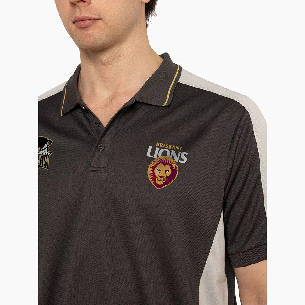 Brisbane Lions 2024 Premiers Adults Polo - Image 3