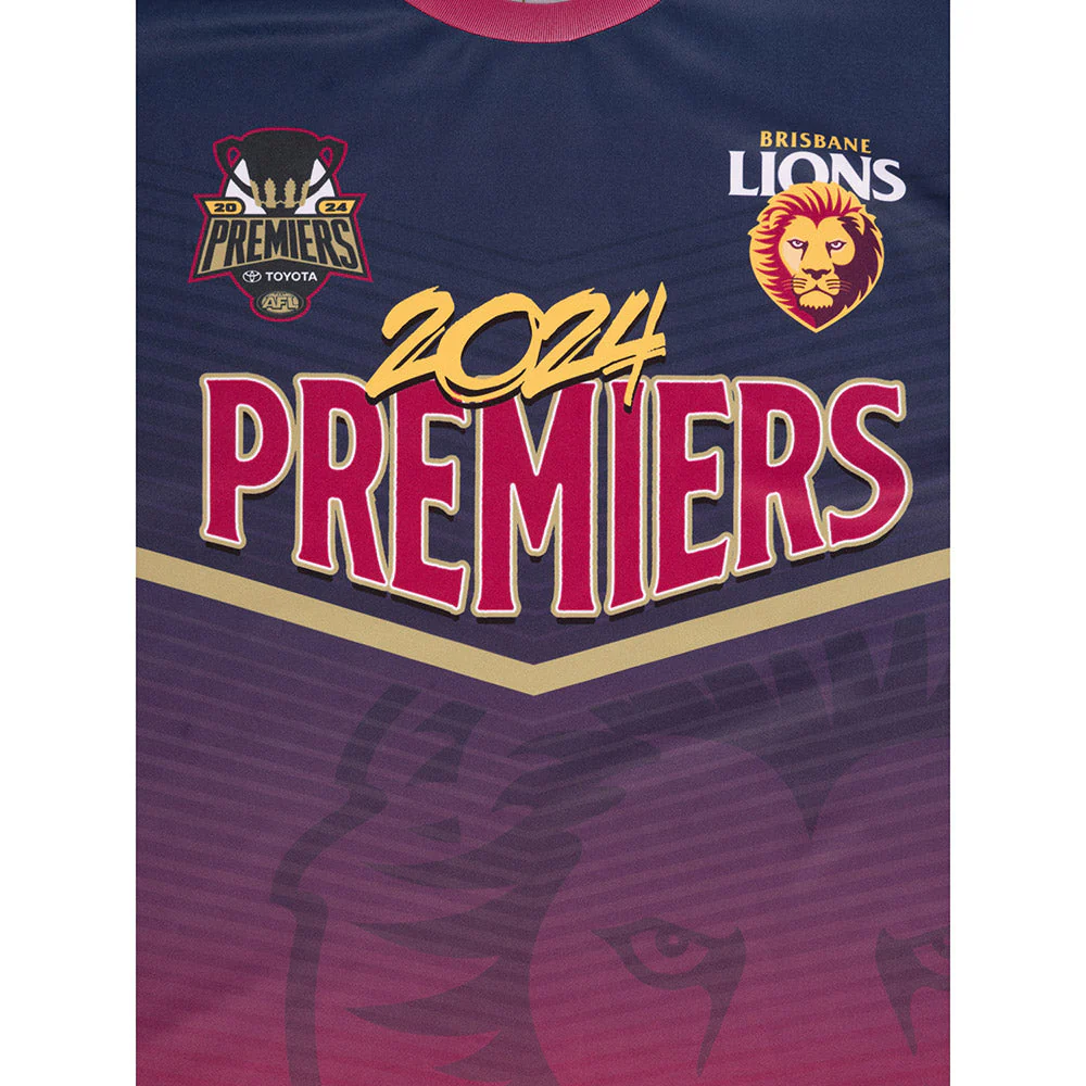 Brisbane Lions 2024 Premiers Adults Sub Tee - Image 2