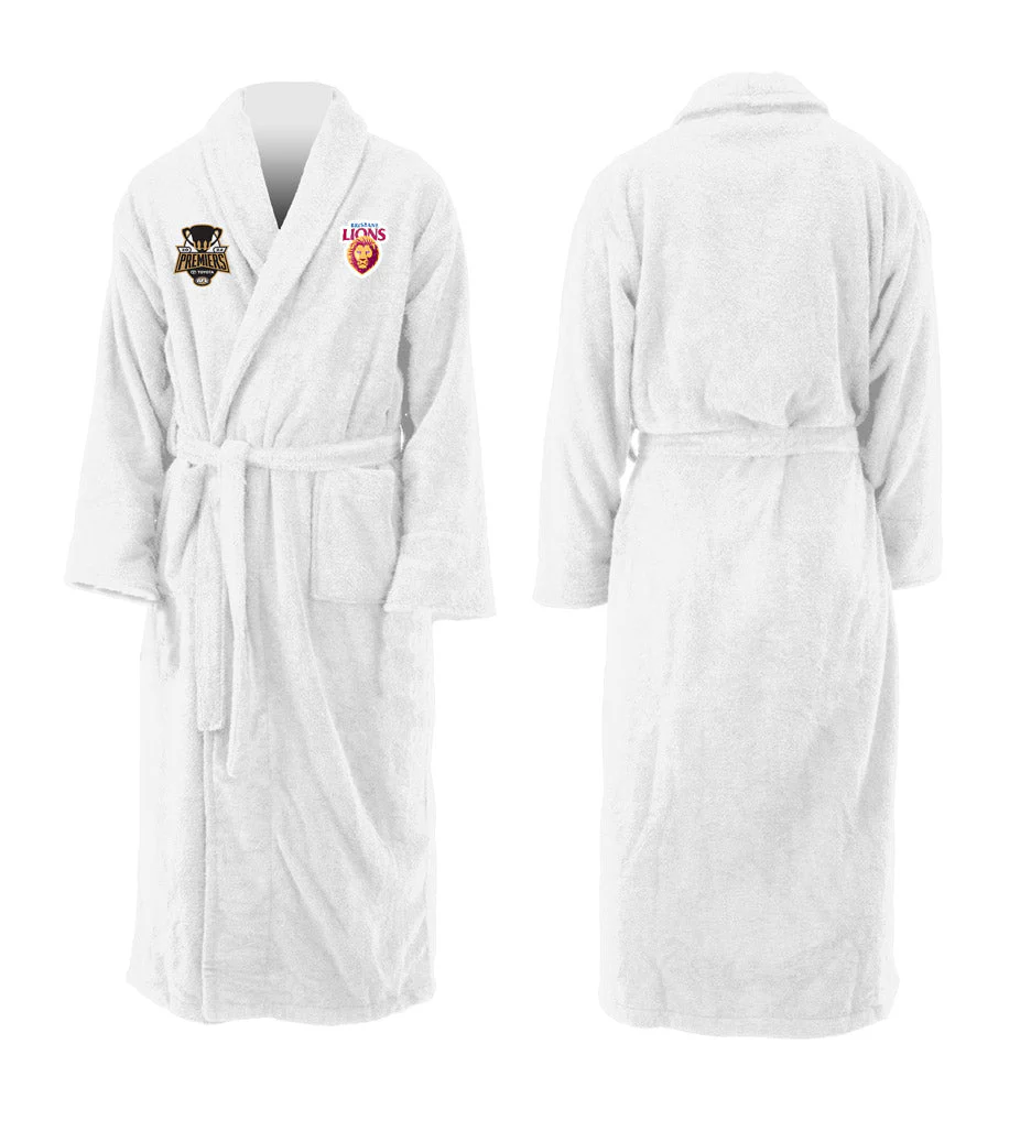 Brisbane Lions 2024 Premiers Bath Robe