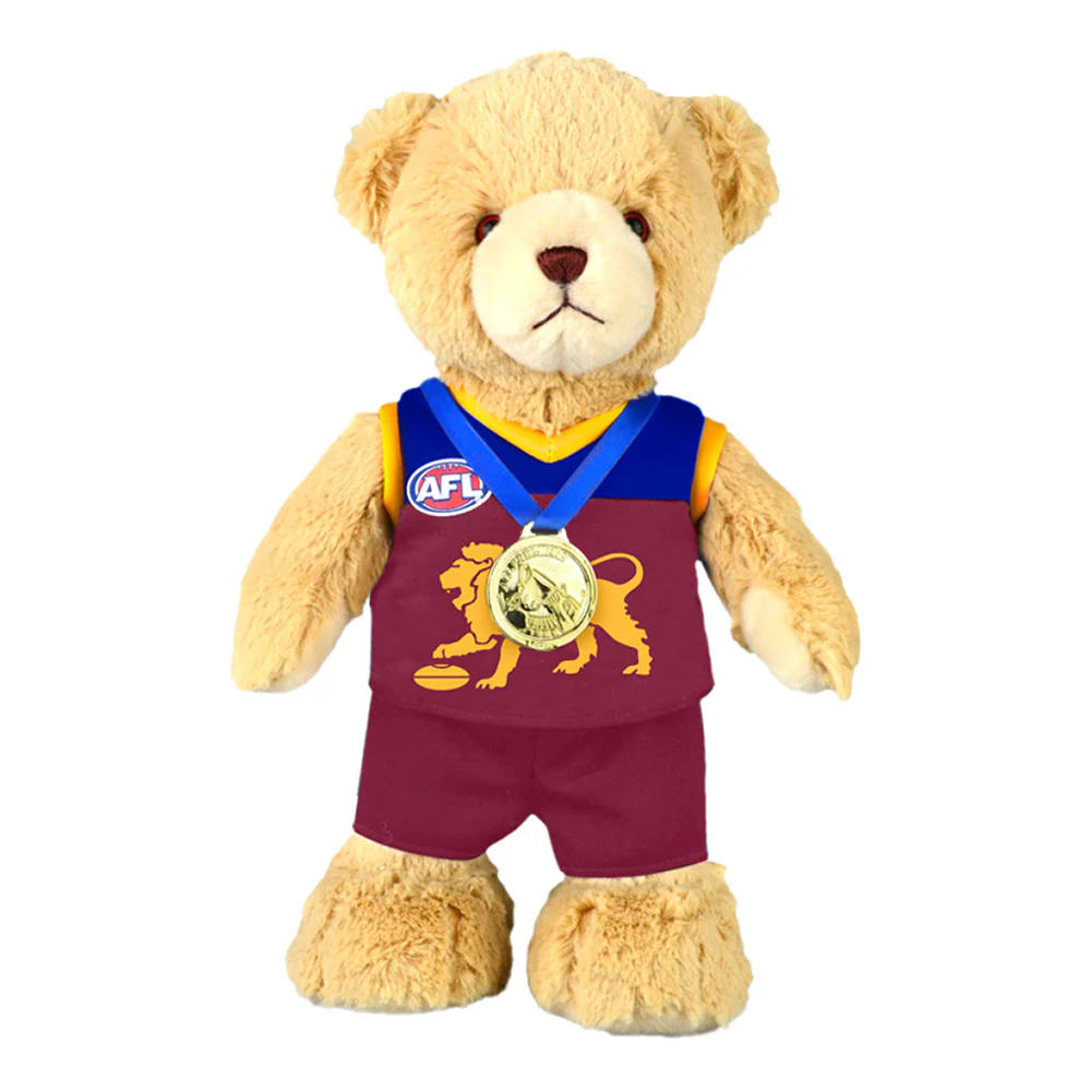 Brisbane Lions 2024 Premiers Limited Edition Bear