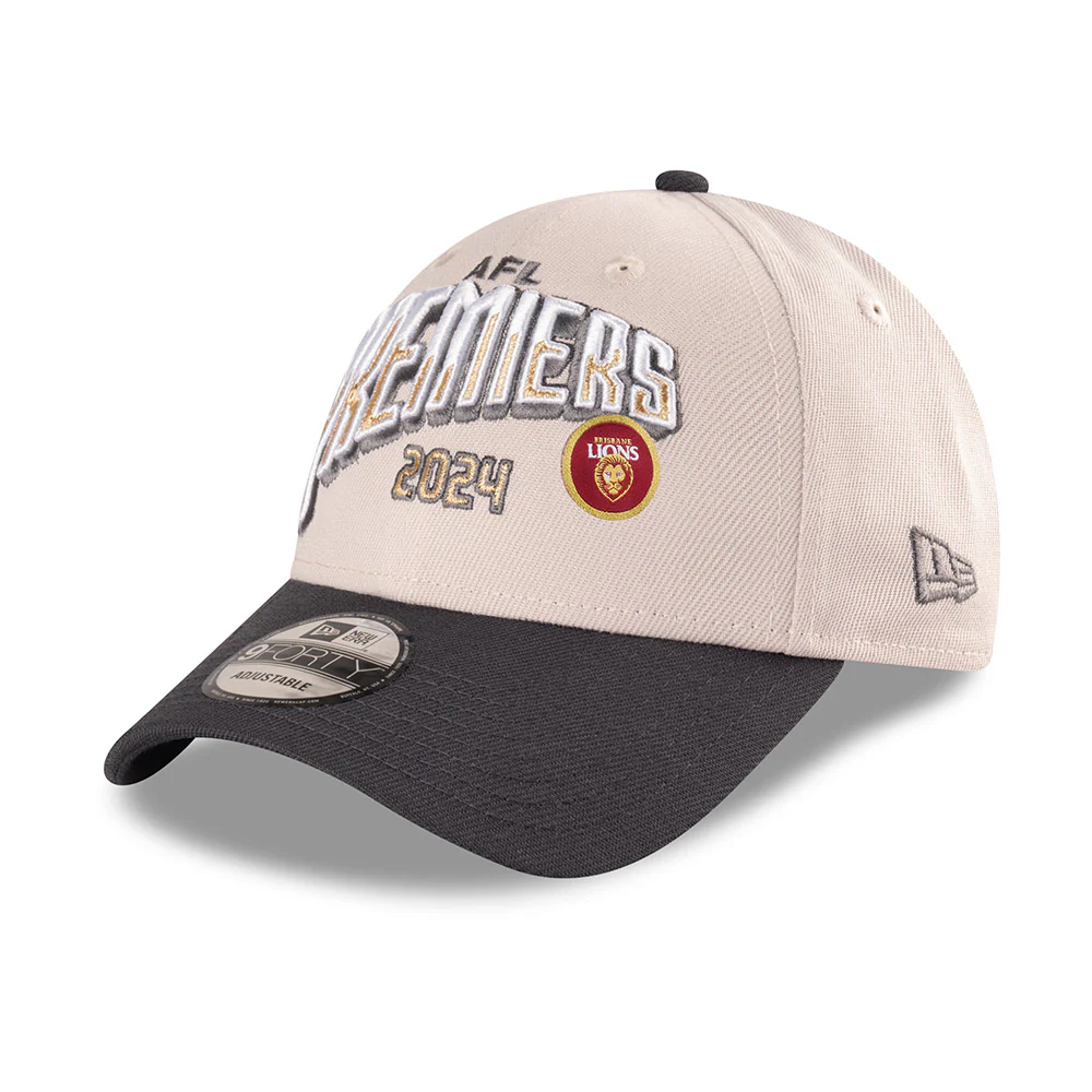 Brisbane Lions 2024 Premiers New Era 9forty Cap