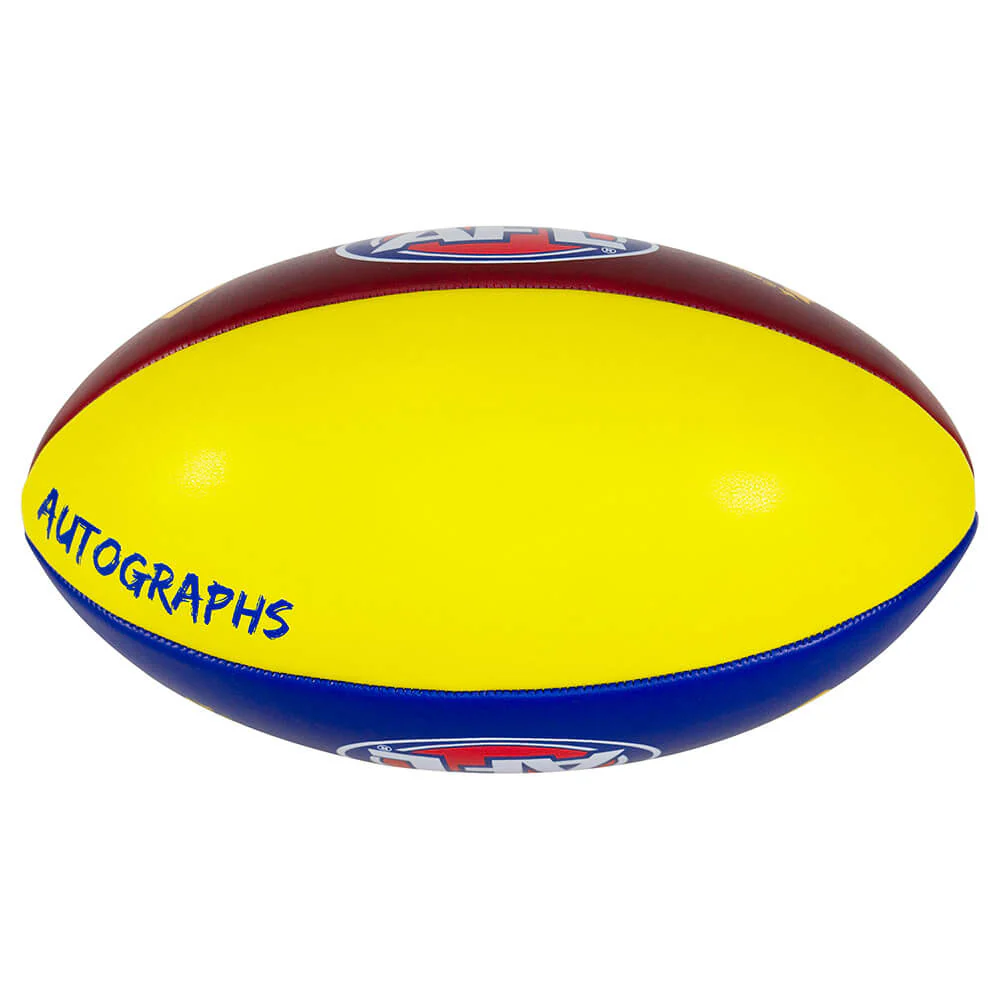 Brisbane Lions Autograph Football Size 3 - Image 2