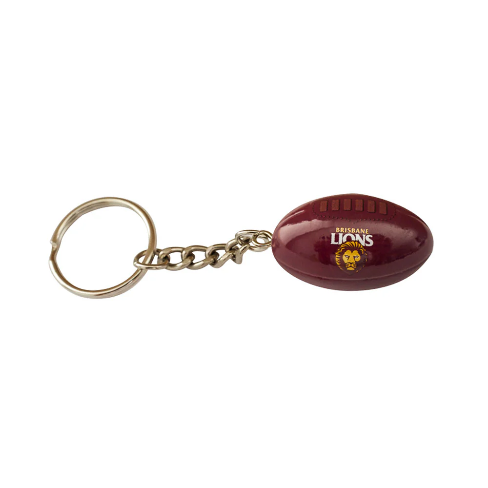 Brisbane Lions Ball Keyring