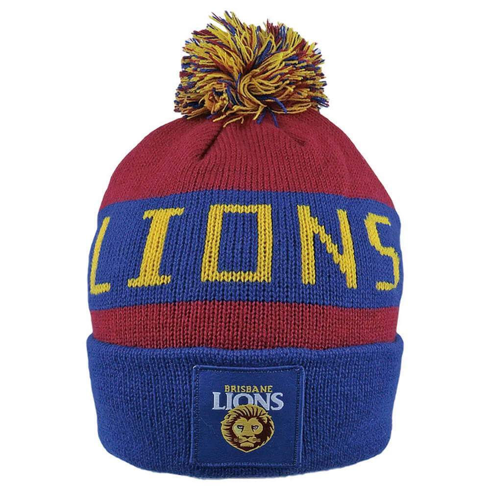 Brisbane Lions Bar Beanie - Image 2