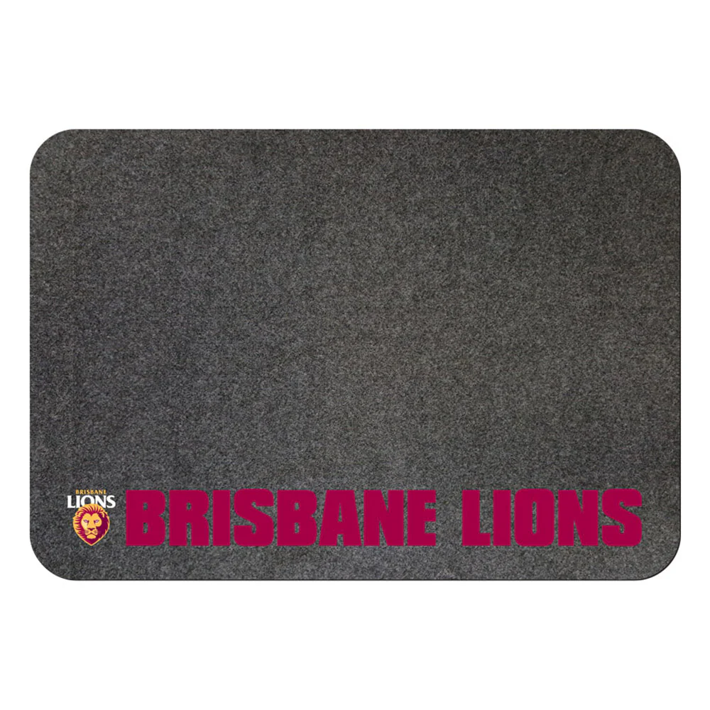 Brisbane Lions Bbq Mat