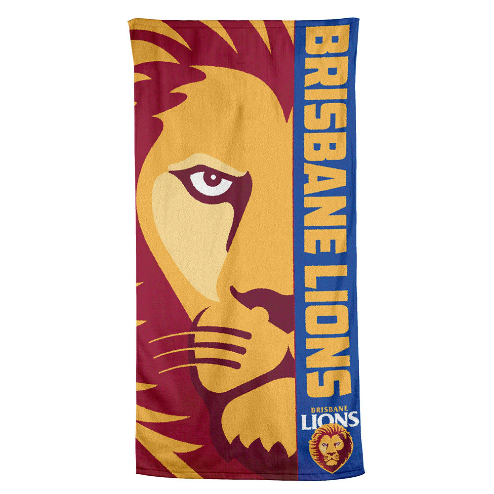 Brisbane Lions Beach Towel - Image 2