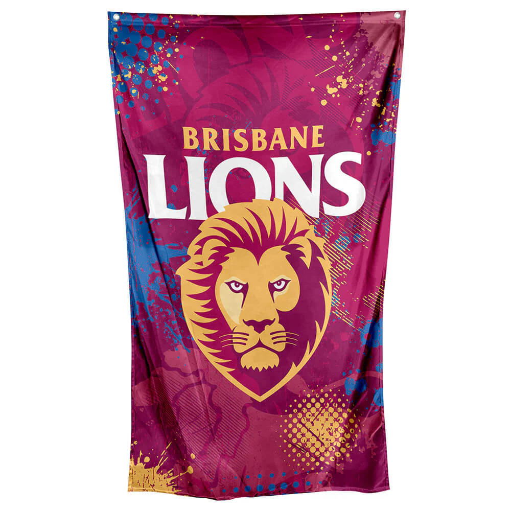 Brisbane Lions Cape Flag