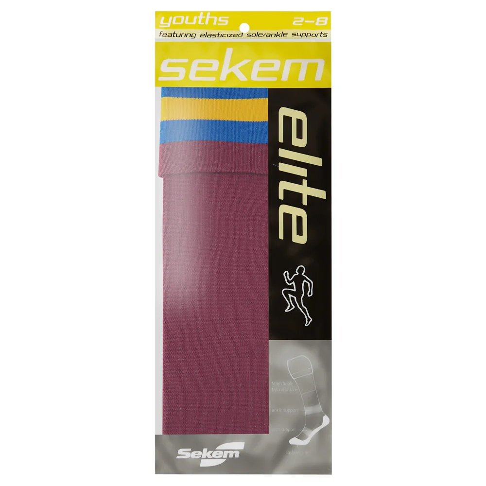 Brisbane Lions Childrens Elite Socks - Image 3