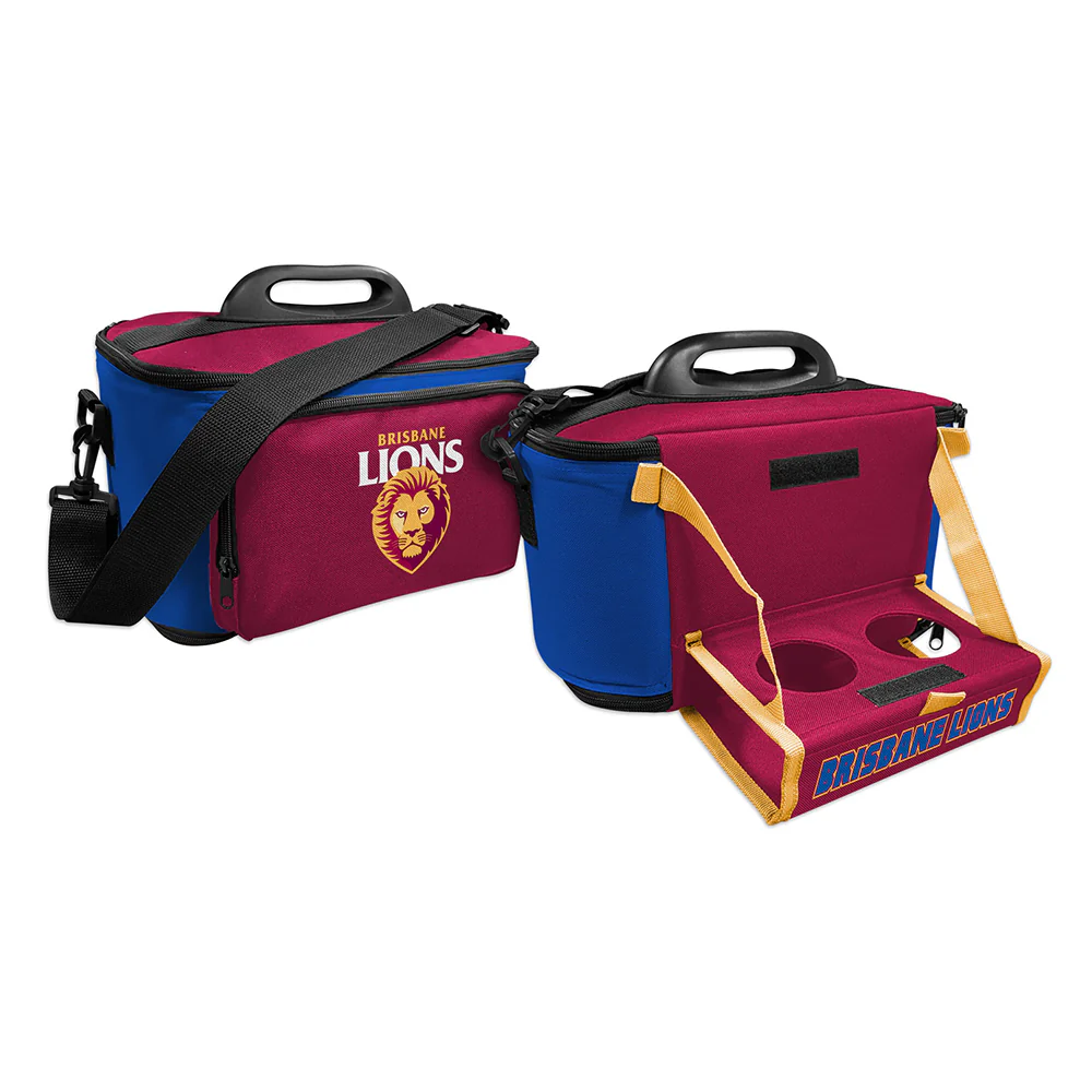 Brisbane Lions Cooler Bag With Tray