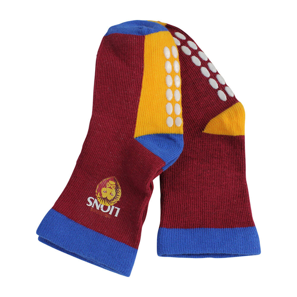 Brisbane Lions Infant Logo Socks - 2 Pack - Image 2