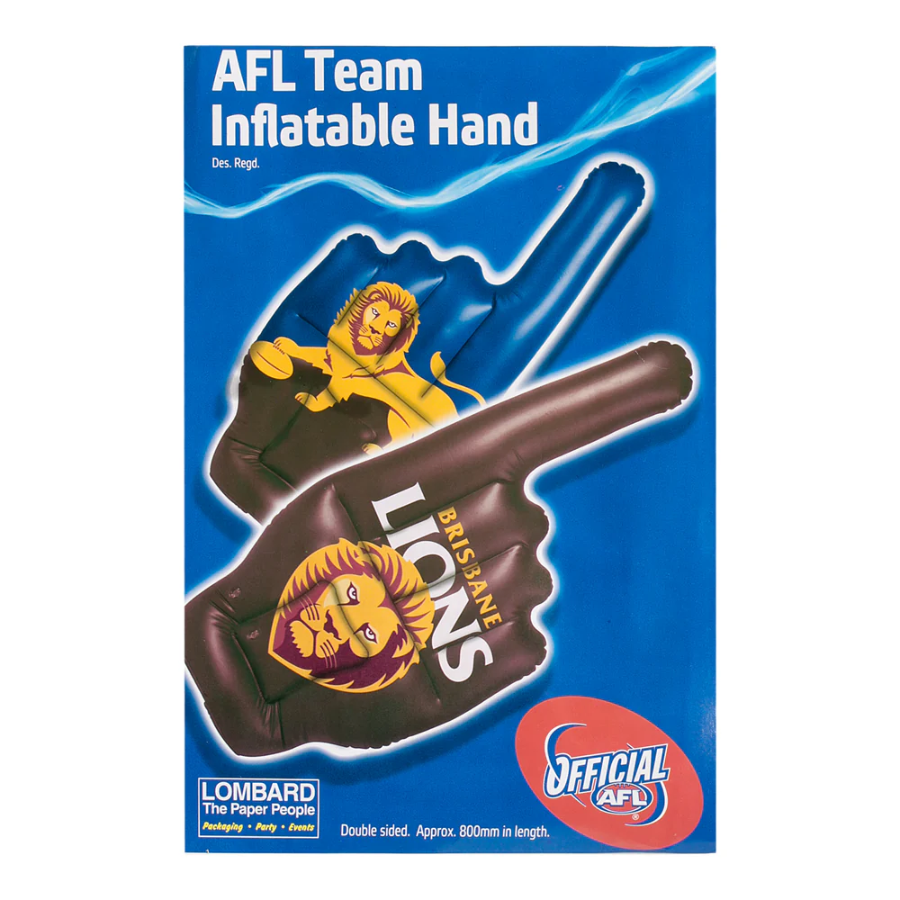 Brisbane Lions Inflatable Hand - Image 3